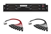 Apogee Symphony I/O MKII 16x16 Module with Optional Custom Mogami & Neutrik Gold Cabling