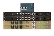 BAE 1028 | 2 Single Channel Microphone Preamps + EQ with PSU | Stereo Pair (Black)