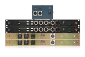 BAE 1084 | 2 Single Channel Microphone Preamps + Equalizer with PSU | Stereo Pair (Black)