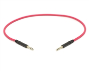 Molded Nickel TT Cable | Made from Mogami 2893 Mini-Quad Cable | 3 Feet | Red