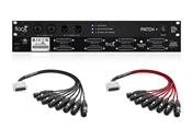 Configure Your Own Flock Audio PATCH | 32x32 Digitally-controlled Analog Patchbay w/ Custom Mogami & Neutrik Gold Cabling