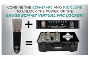 Gauge ECM-87 Stealth | Cardioid Condenser Virtual Mic Locker Kit