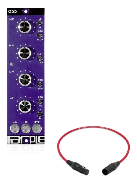 Purple Audio Odd | 500-Series 4 Band Inductor Equalizer