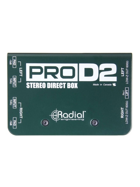 Radial ProD2 | Stereo Passive Direct Box