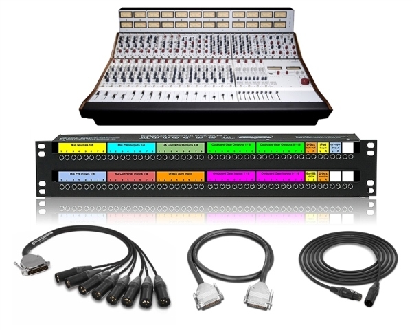 Patchbay & Cabling Package for Rupert Neve Designs 5088 | (For 16 5032 Microphone Preamp EQ's