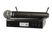 Shure BLX24R/SM58 | Rackmount Wireless Handheld Microphone System with SM58 Capsule | (H11: 572 to 596 MHz)