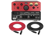 SPL Pro-Fi Series Phonitor x | Headphone Amplifier & Preamplifier with DA Converter and VOLTAiR Technology (Red)