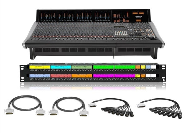 Patchbay & Cabling Package for 24 Channel SSL Duality Delta