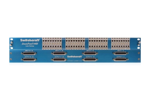 Switchcraft 6425 | DB25 64 Point TT Patchbay with EZ Normal Switches