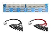 Configure Your Own Switchcraft 9625 | 96 Point TT & DB25 Patchbay with Custom Mogami & Neutrik Gold Cabling