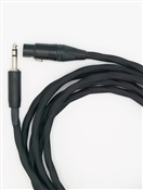 Vovox Link Direct S Cable w/ Vovox 1/4" TRS and Neutrik Gold XLR-Female Connectors (3.3 Feet)