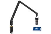 Yellowtec Bundle 11 | Black Microphone Arm M w/ Table Clamp, Sontronics Podcast Pro Microphone and Cloudlifter CL-1 Mic Activator