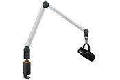 Yellowtec Bundle | Aluminum Microphone Arm M w/ Table Clamp and MV7-K Dynamic Microphone (Black)