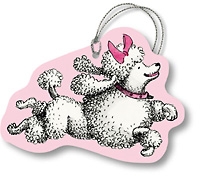 Poodle Gift Tags