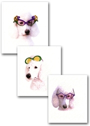 Poodle Notecards
