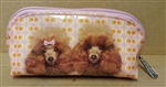 Mr & Mrs Poodle Oval Bag