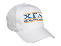 Chi Gamma Alpha Fraternity Bar Hat