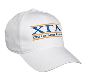 Chi Gamma Alpha Fraternity Bar Hat