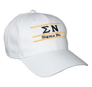 Sigma Nu Fraternity Bar Hat