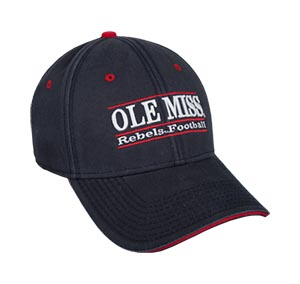 Ole Miss Rebels Football Bar Hat