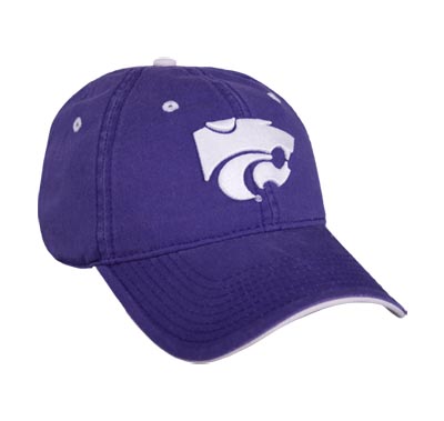 Kansas State Soft-Structure Logo Hat