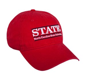 NC State Soft-Structured Bar Hat by The Game