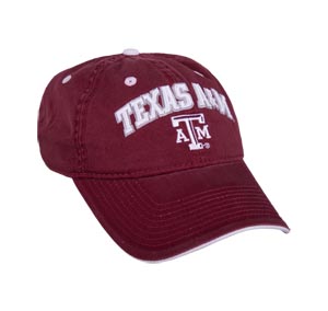 Texas A&M Relaxed Fit College Logo Hats by The Game