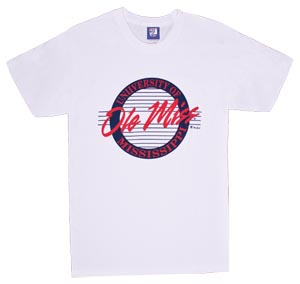 Mississippi OLE MISS Rebels Circle T-Shirt
