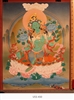 Thangka, Original Painting by RD Salga, Green Tara, 21.5 x 28 inches