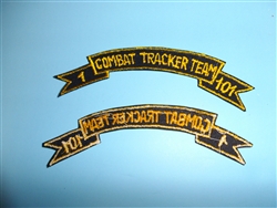 0827 U.S.Army Vietnam 1st Combat Tracker Team 101 Scroll  PC6