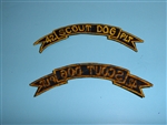 0862 Vietnam U.S. Army 42  Platoon Scout Dog Scroll PC6