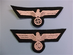 51036 WW2 German Army Wehrmacht 1935 Breast Eagle EM Embroidered