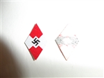51219 WW2 German Hitler Youth HJ Cap Diamond