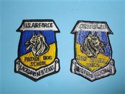 D051 Vietnam USAF Patrol Dog School Lackland AFB Texas patch PC15