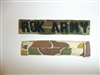e3503 Vietnam ROK Republic of Korea Army Name Tape Duck Hunter Camouflage R21E1