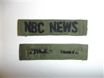 c0072 Vietnam NBC News tape for Fatigues Utilities Utilites OD R10C