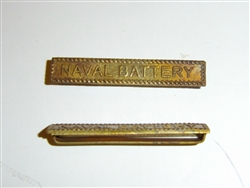b0457 WW1 US Naval Battery bar for Victory Medal France 1918 16 inch  R14D48