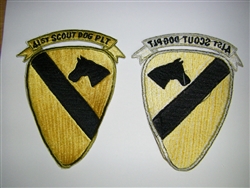 0771 Vietnam 1st Cav 41st Scout Dog Plt Dog patch PC3