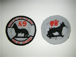 0824 Vietnam Dog patch First to Lead the Way K-9 Rep of Viet-Nam PC3