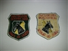 0793 Vietnam Dog patch 595th MP Co Sentry-Dog Jaws of Death PC3