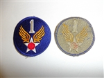 1803 WW 2 US Army 1st Air Force Patch USAAF R13A