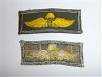 b0792 USMC US Vietnam Paratrooper Patch Jump wings for Utility Cover R5D