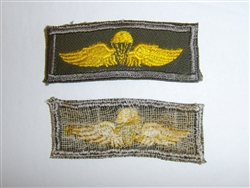 b0792 USMC US Vietnam Paratrooper Patch Jump wings for Utility Cover R5D