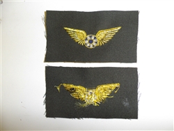 b0990 WW 2 US Army AAF Bullion AVG Chinese Pilot's Wings  Flying Tigers C7A6