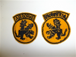 b1589 WW2 US Army Airborne 541st Parachute Infantry Regiment PIR tab R3C
