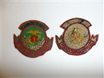 b1930 RVN Vietnam Marine Corps 1st Model Pocket Patch Danh-Du To-Quoc TQLC IR11C