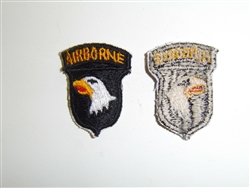 b1364 Vietnam 101st Airborne division mini patch for caps C15A8
