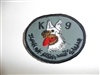 b3865 Iraq Military K9 with Arab script dog patch IR3B