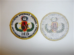 b3894 US Military Iraq Afghanistan Explosive Ordnance Disposal IED patch IR18C