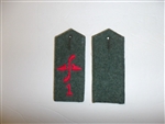 b4530p WW1 German Army Aviation 1st Abteilung Sew on Shoulder Boards IR1C